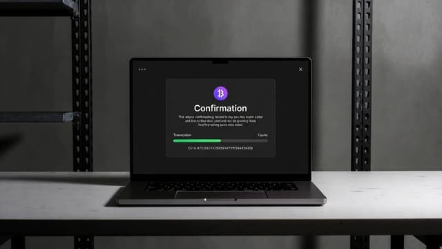 USDC blockchain transaction confirmation instant payment
